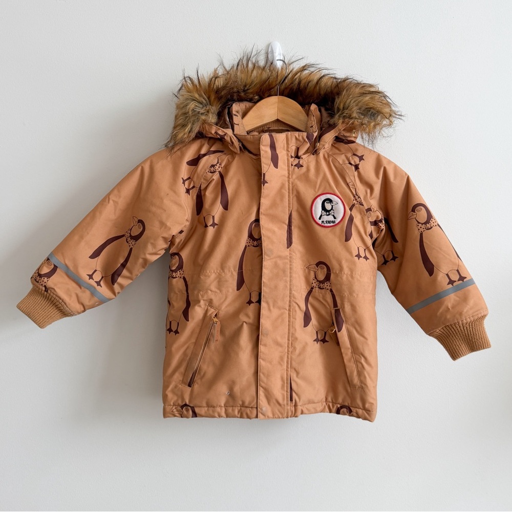 MINI RODINI • Penguin K2 Parka in Beige - Picture 3 of 15